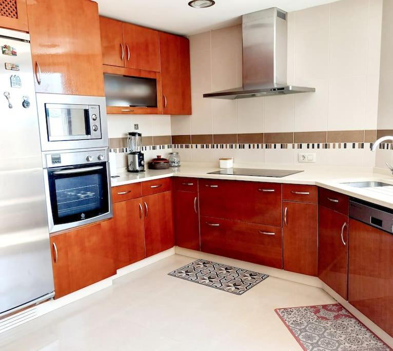 Appartamento Rias Bajas Apartamento Con Jardin Villanueva De Arosa Esterno foto