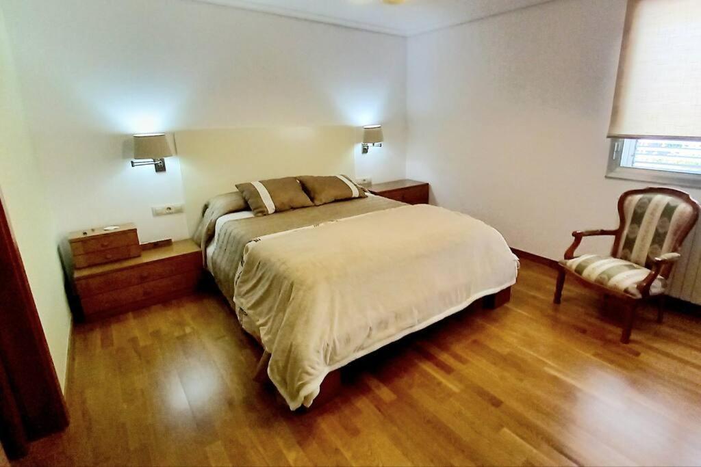 Appartamento Rias Bajas Apartamento Con Jardin Villanueva De Arosa Esterno foto