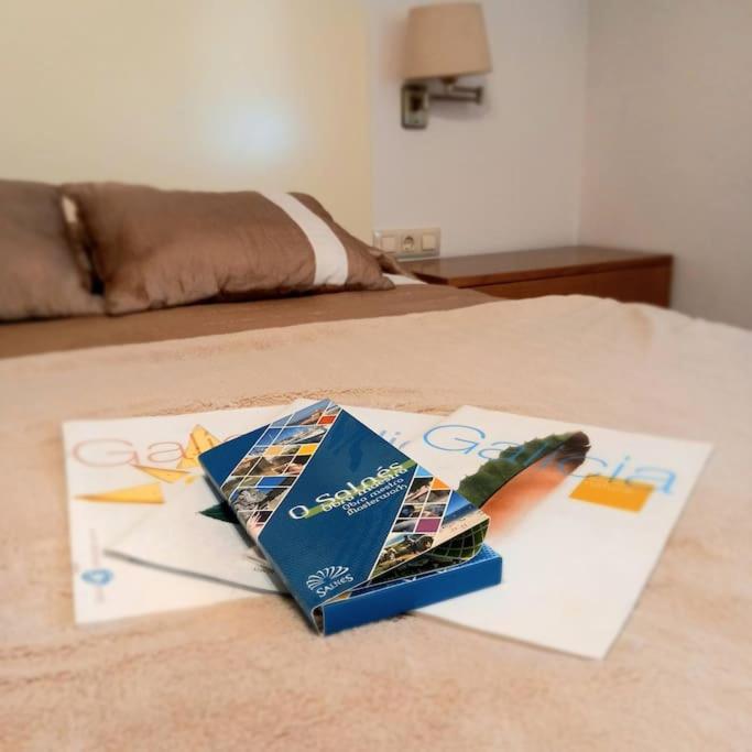 Appartamento Rias Bajas Apartamento Con Jardin Villanueva De Arosa Esterno foto